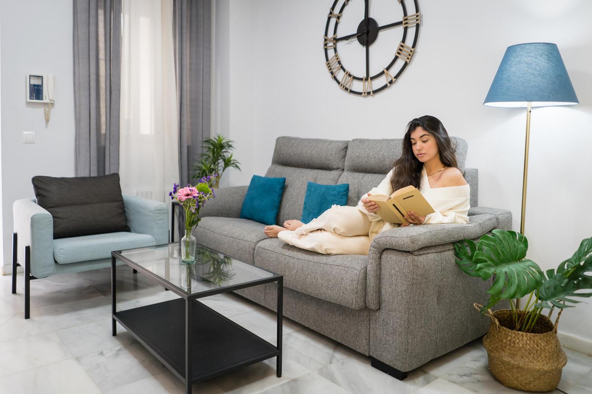 Apartamento Triana Deluxe Con Patio Privado セビリア エクステリア 写真